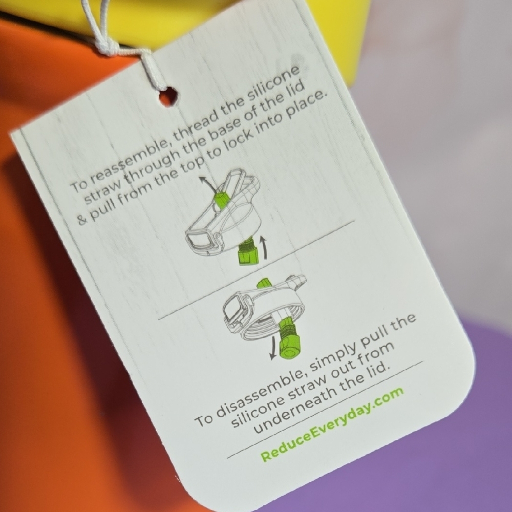 Reduce Orange Leak-Proof Water Bottle - Picture 3 of 5
